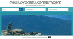Desktop Screenshot of polkupyoratulkomailta.com