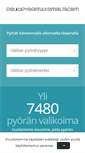 Mobile Screenshot of polkupyoratulkomailta.com